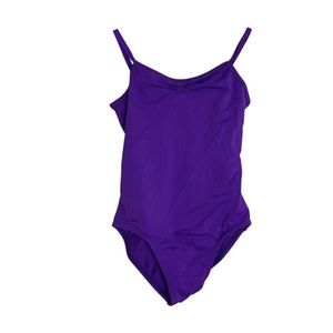 Ballet 6x Mos royal purple polyester bodysuit